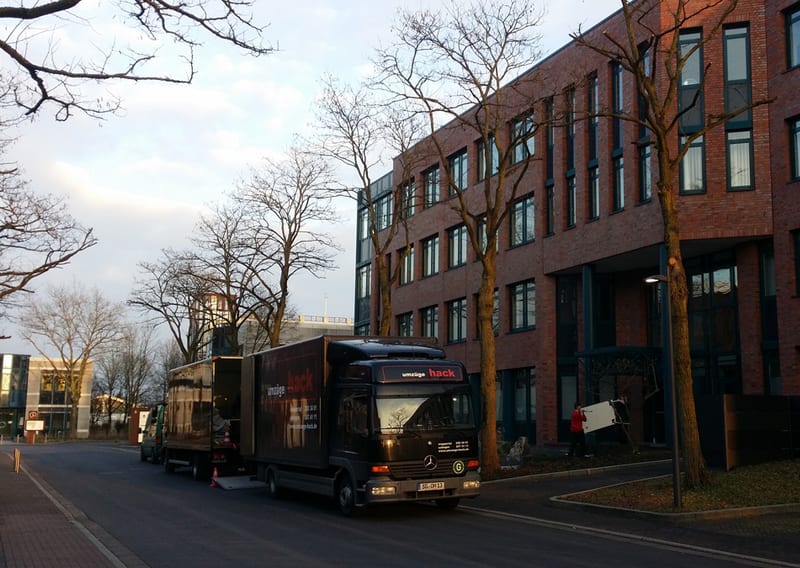 Geschäfts- und Praxisumzug durch Umzüge Hack
