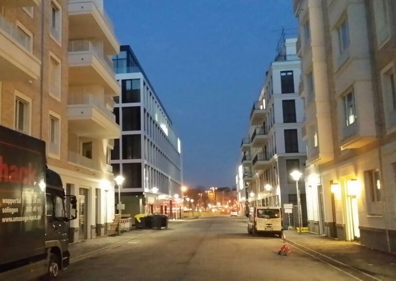 Geschäfts- und Praxisumzug in der Innenstadt
