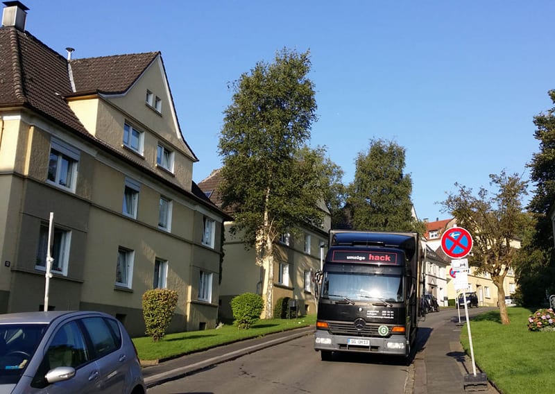 Sonderleistung – Halteverbotszone