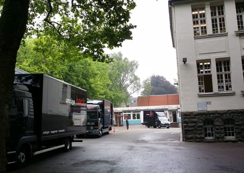Geschäfts- und Praxisumzug – Schulumzug